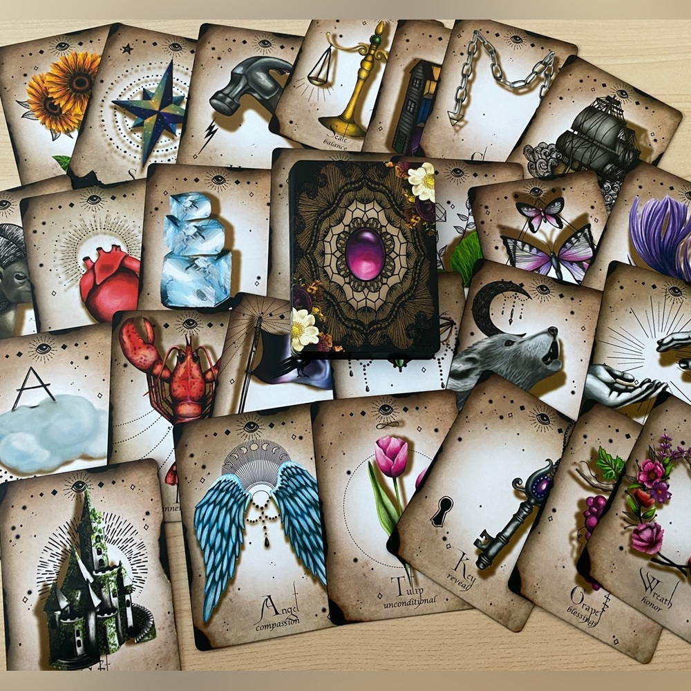 Antiquities of Magick Oracle cards deck